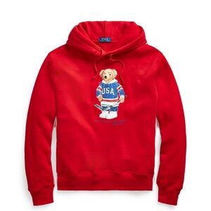 Polo Ralph Lauren Hockey Bear Terry Hoodie